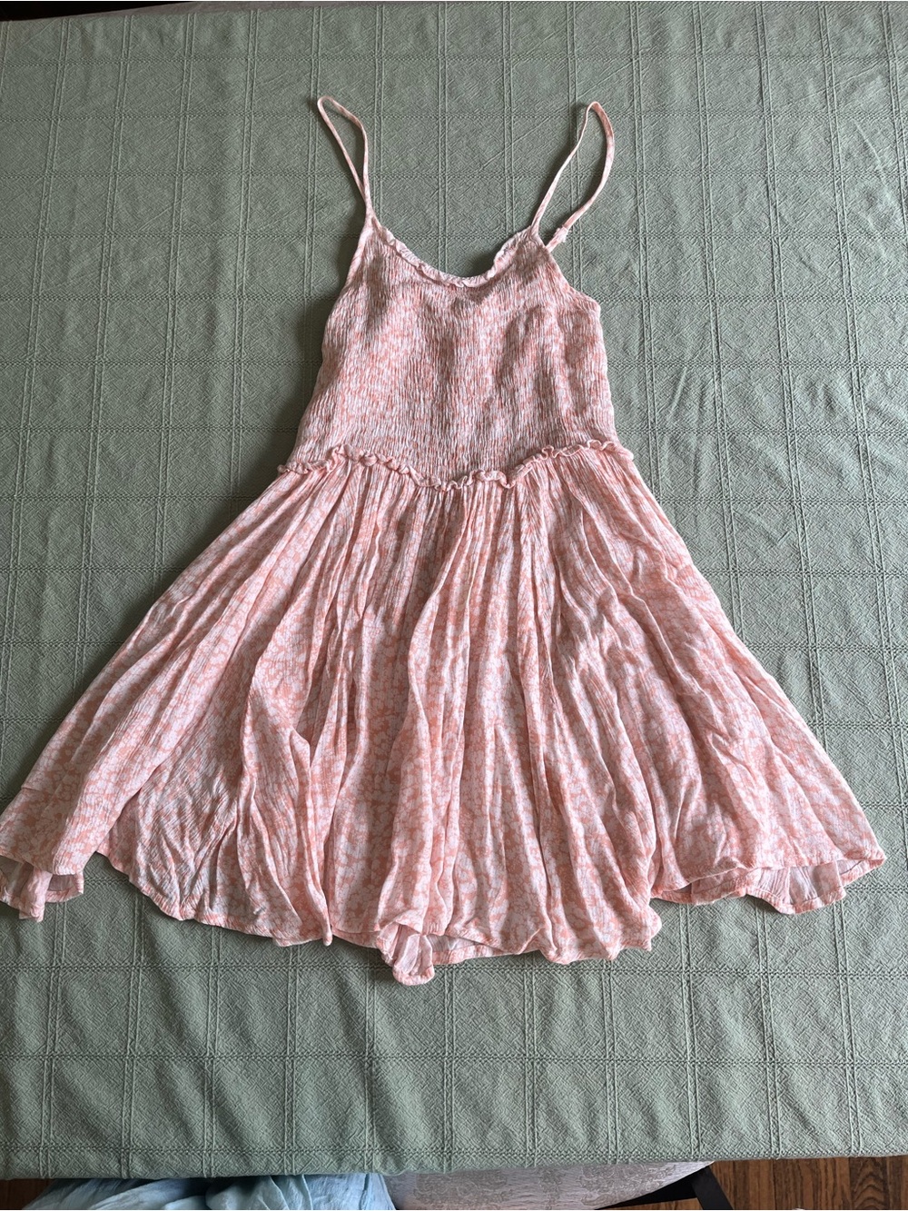 Kiwi and Punch Pink Floral Mini Dress